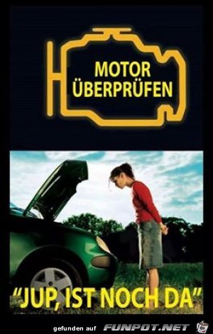 Motor überprüfen Motor überprüfen