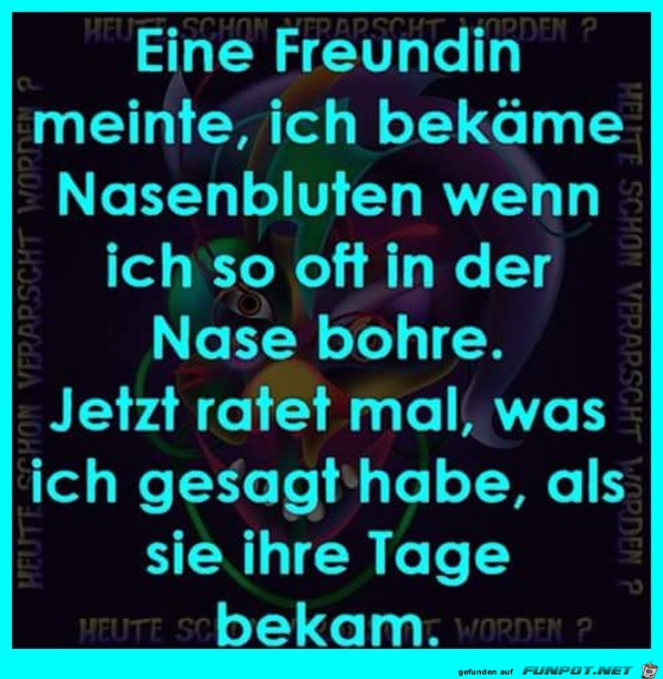 Nasenbluten Nasenbluten