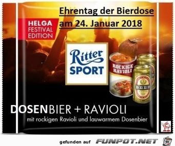 Ehrentag der Bierdose Ehrentag der Bierdose