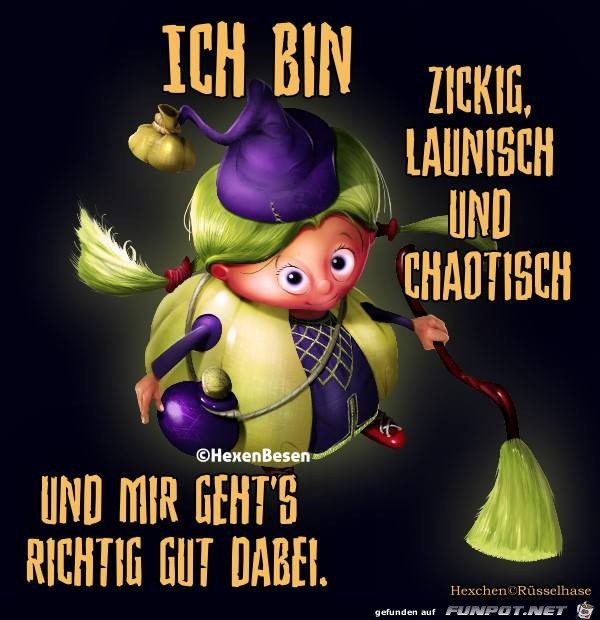 Bin zickig Bin zickig