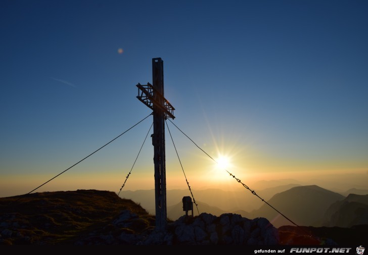 Sonnenaufgang am Hohen Nock