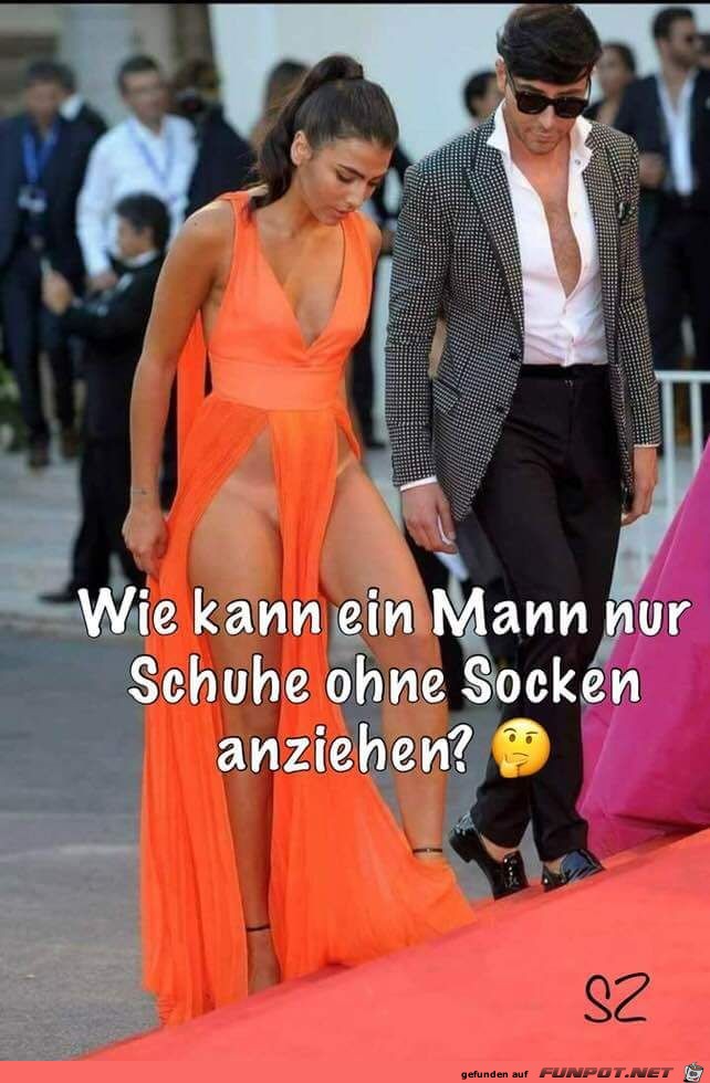 Mann ohne Socken Mann ohne Socken