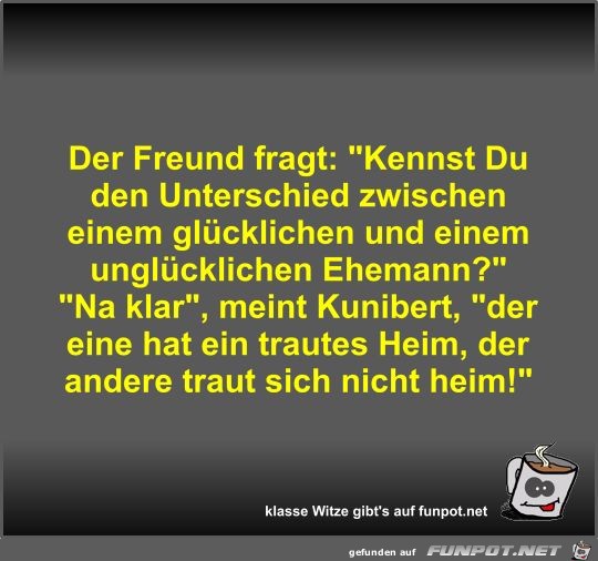 Der Freund fragt