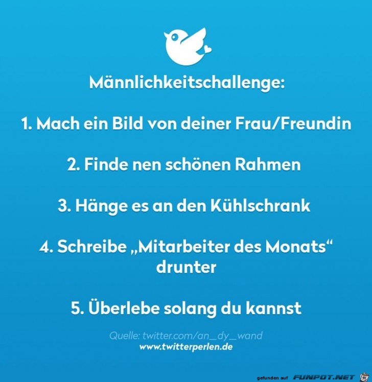 Männlichkeitschallenge Männlichkeitschallenge