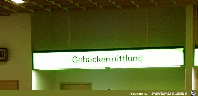 Wenn man am Flughafen seine Kekse verliert