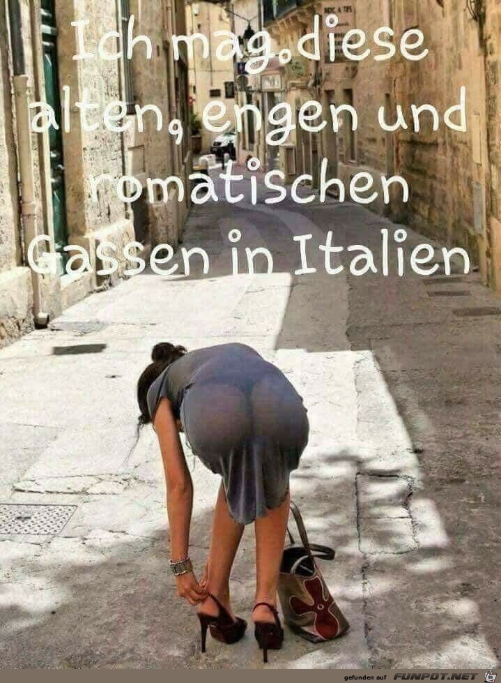 Enge Gassen in Italien Enge Gassen in Italien