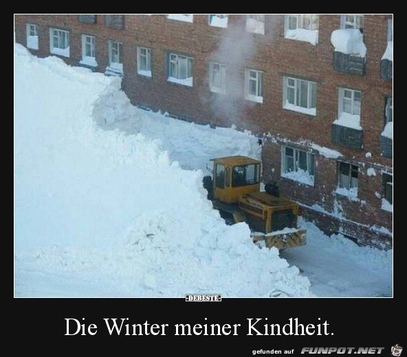 Winter früher Winter früher
