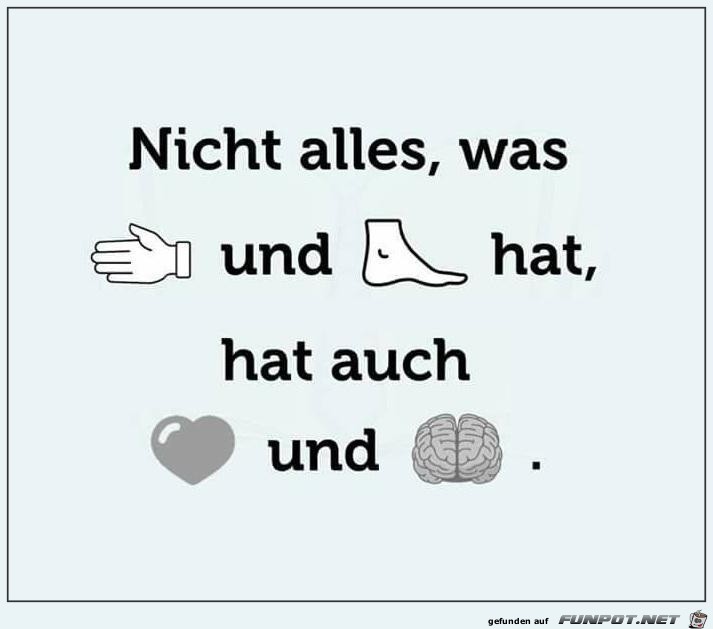 Nicht alles..