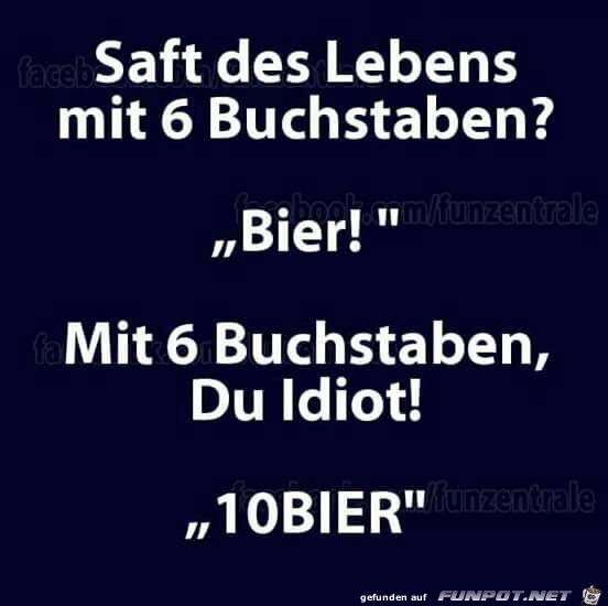 Saft des Lebens Saft des Lebens