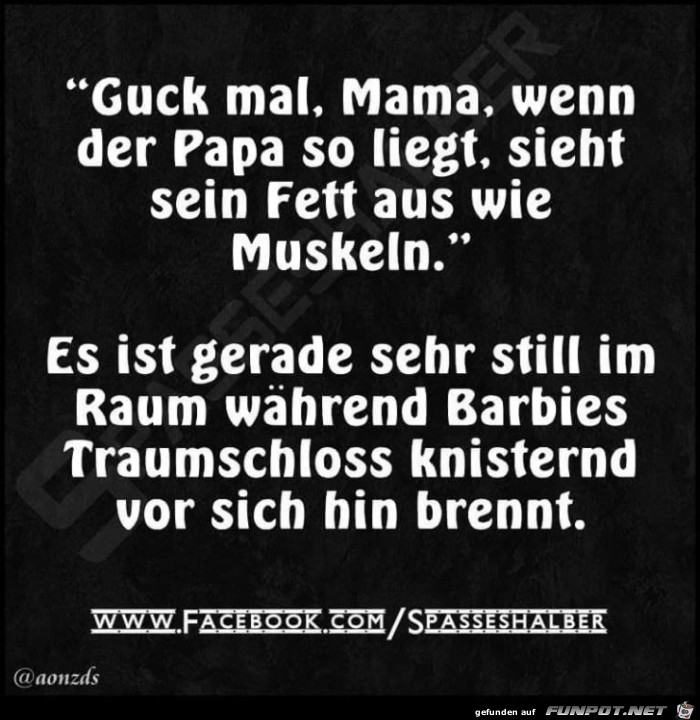 Papa hat eine tolle Figur Papa hat eine tolle Figur
