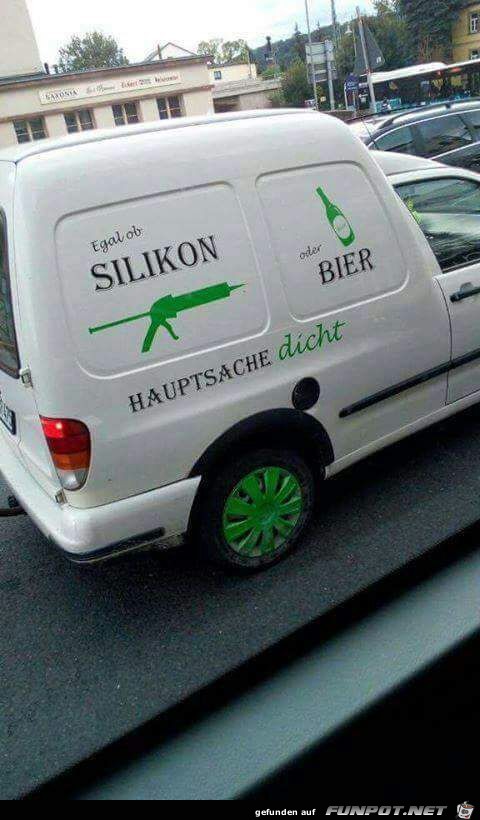 Silikon und Bier