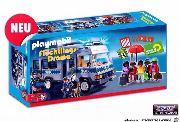 Playmobil - Flchtlingsdrama