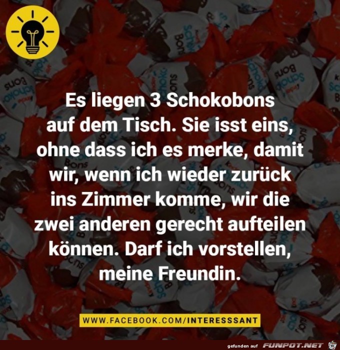 Darf ich meine Freundin vorstellen... Darf ich meine Freundin vorstellen...