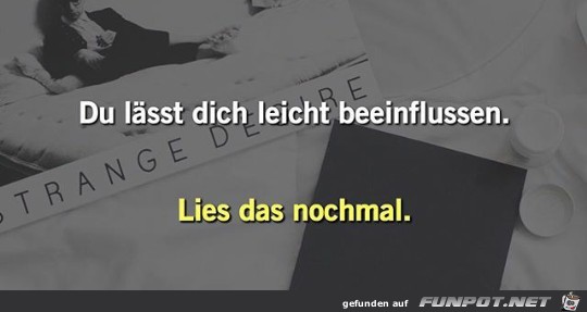 Lies das nochmal