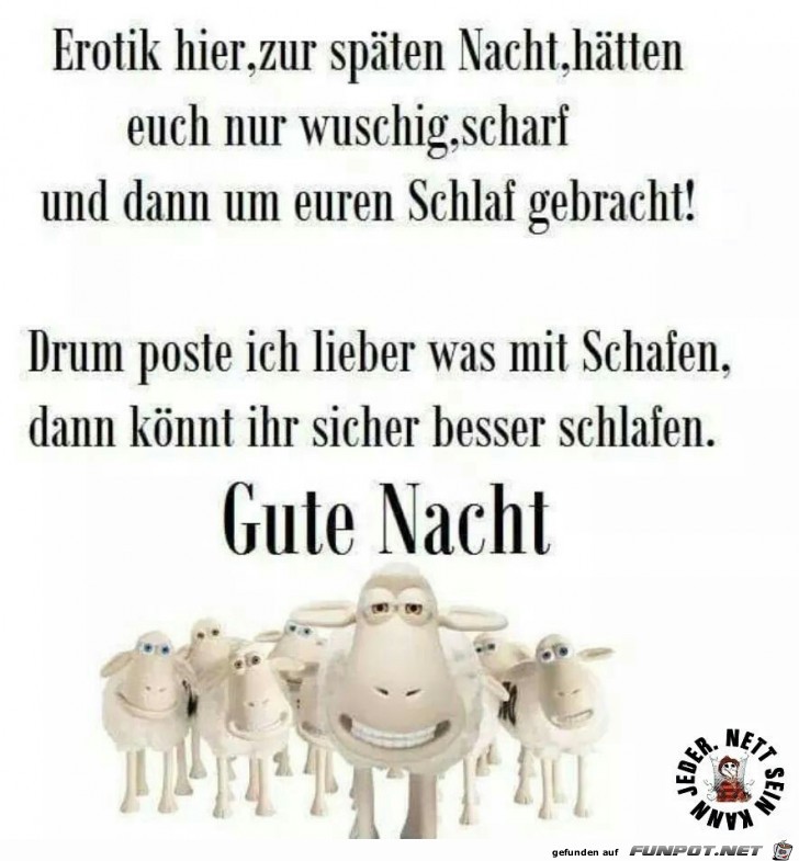 Gute Nacht