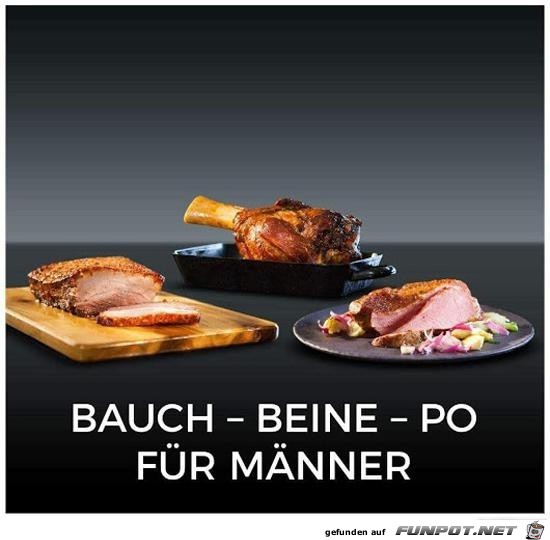 Bauch Beine Po