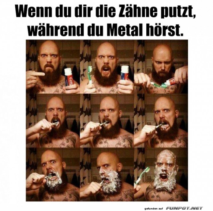 Warnung, vor Musik hören Warnung, vor Musik hören