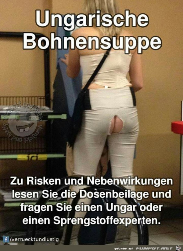 Ungarische Bohnensuppe