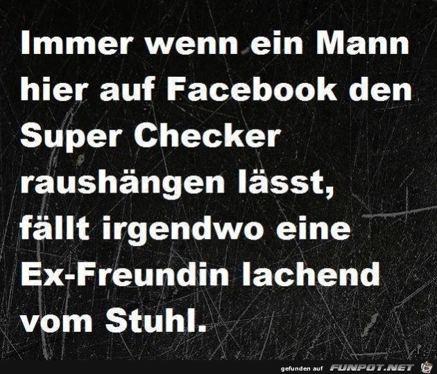 Der Mann der Superchecker Der Mann der Superchecker