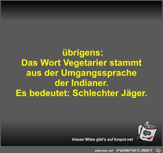 übrigens: übrigens: