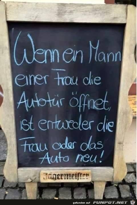 Wenn ein Mann einer Frau... Wenn ein Mann einer Frau...