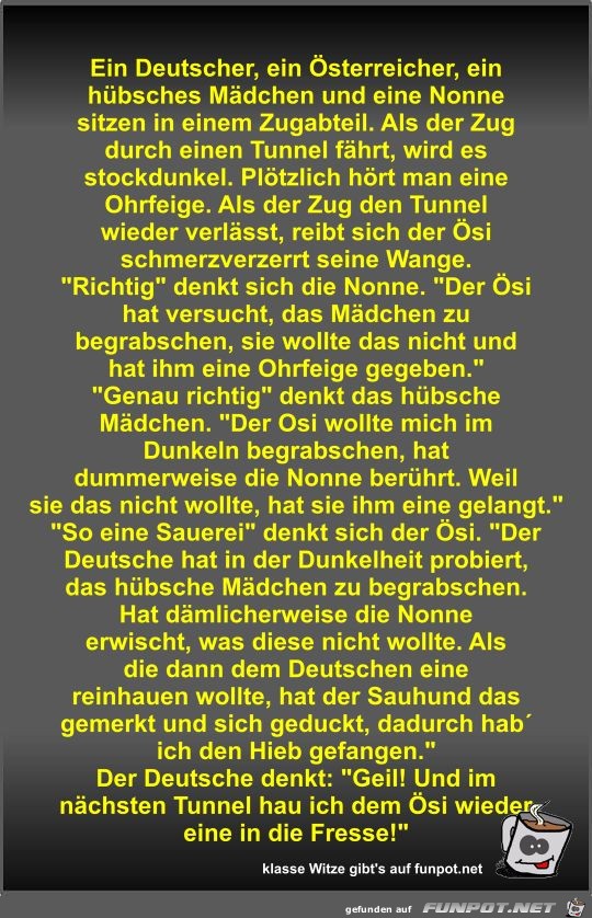 Ein Deutscher, ein Österreicher, ein hübsches Mädchen und... Ein Deutscher, ein Österreicher, ein hübsches Mädchen und...