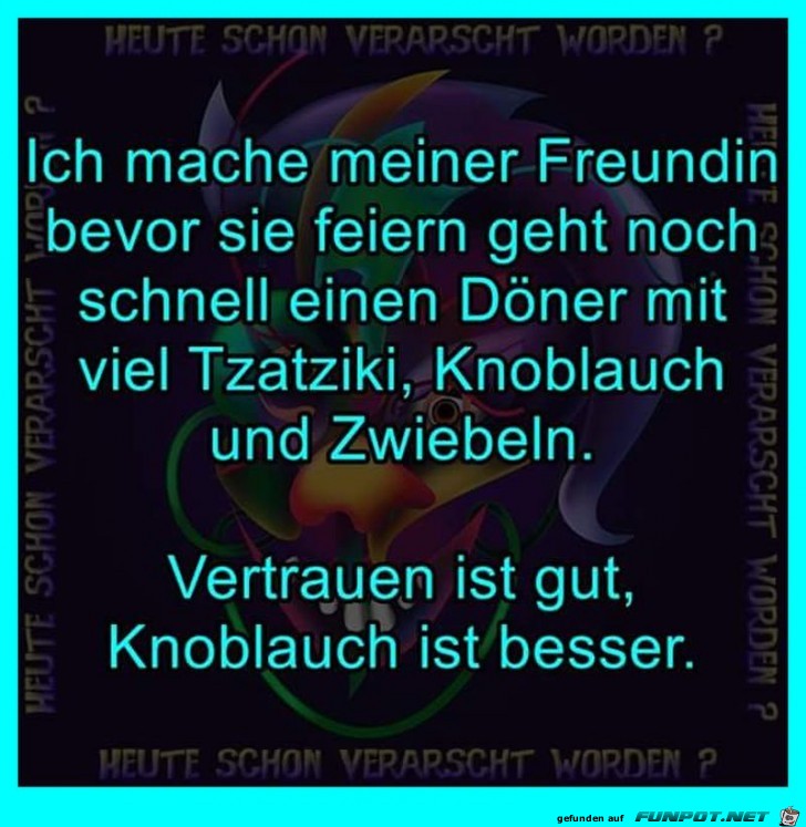 Vertrauen ist gut Vertrauen ist gut