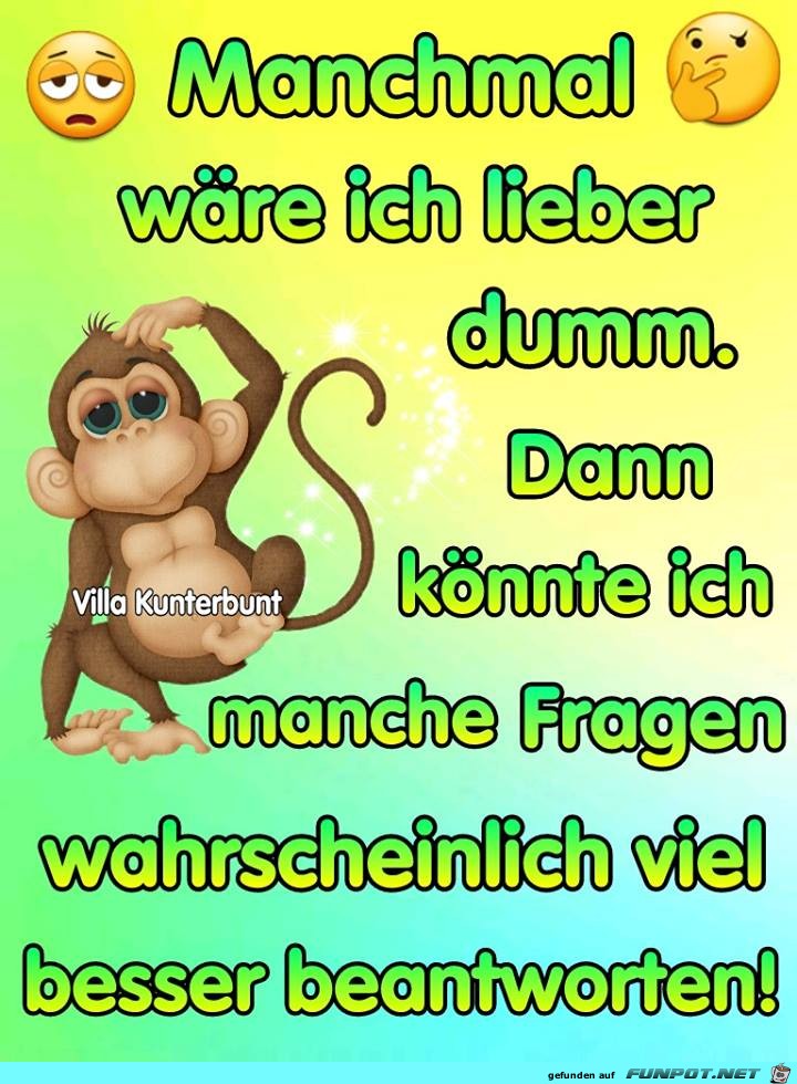 Manchmal