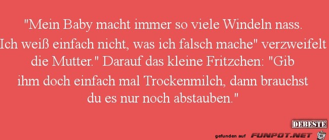 mein Baby macht immer so viele Windeln nass...... mein Baby macht immer so viele Windeln nass......