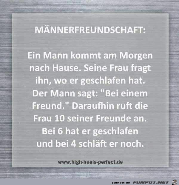 Männerfreundschaft Männerfreundschaft