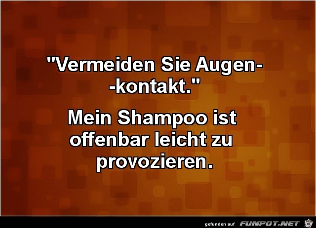 Mein Shampoo