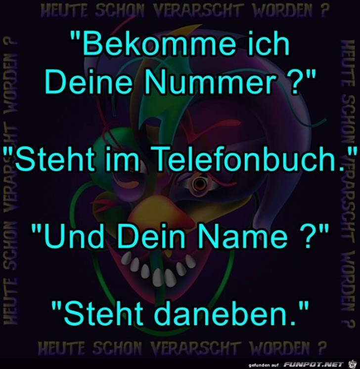 Deine Telefonnummer