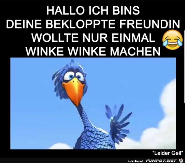 Hallo, ich bin's