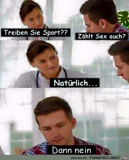 Sport treiben Sport treiben