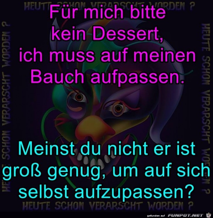 Bitte kein Dessert Bitte kein Dessert