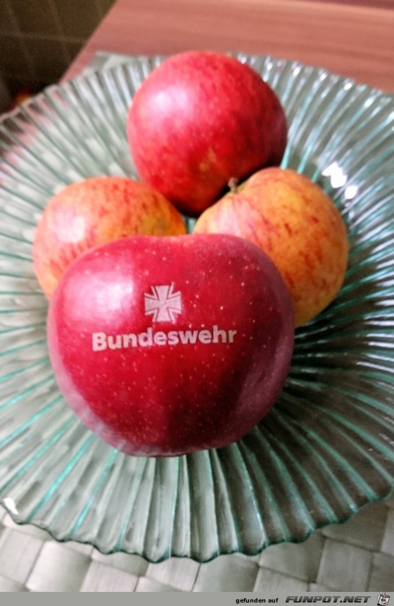 Bundeswehr-Apfel