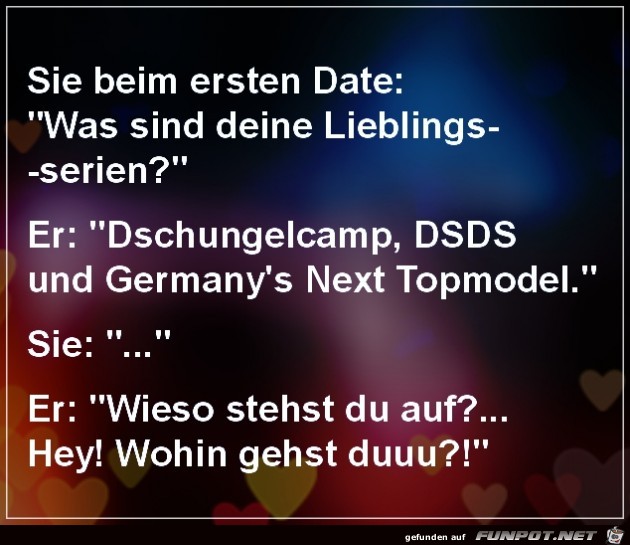Erste Date Erste Date