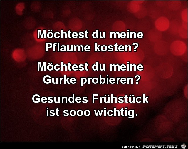 Gesundes Frühstück Gesundes Frühstück