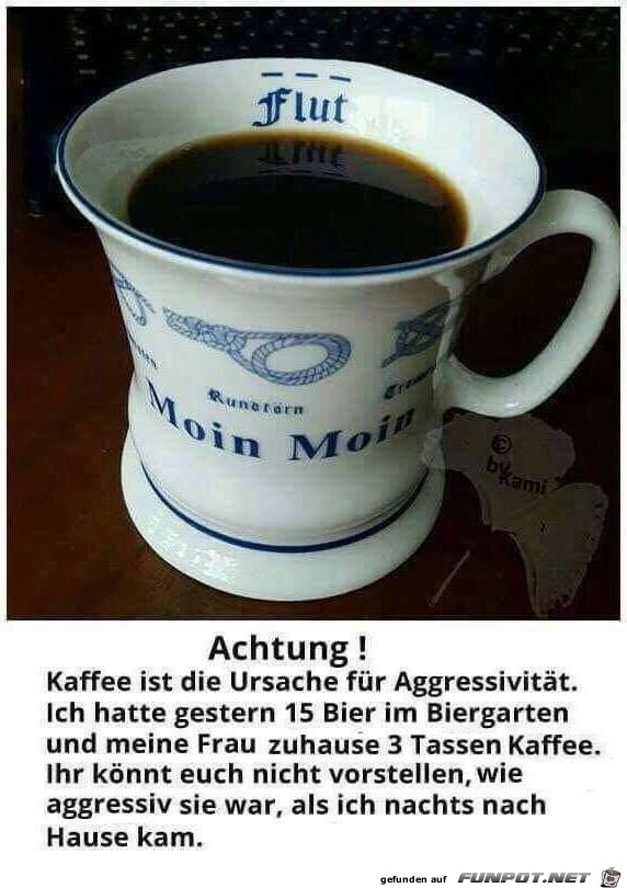 Kaffee und Bier