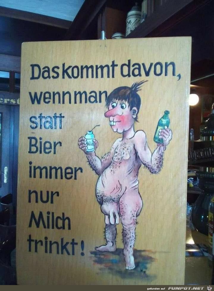 das kommt davon