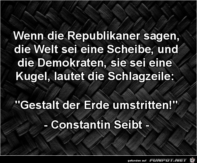wenn die Republikaner sagen...... wenn die Republikaner sagen......