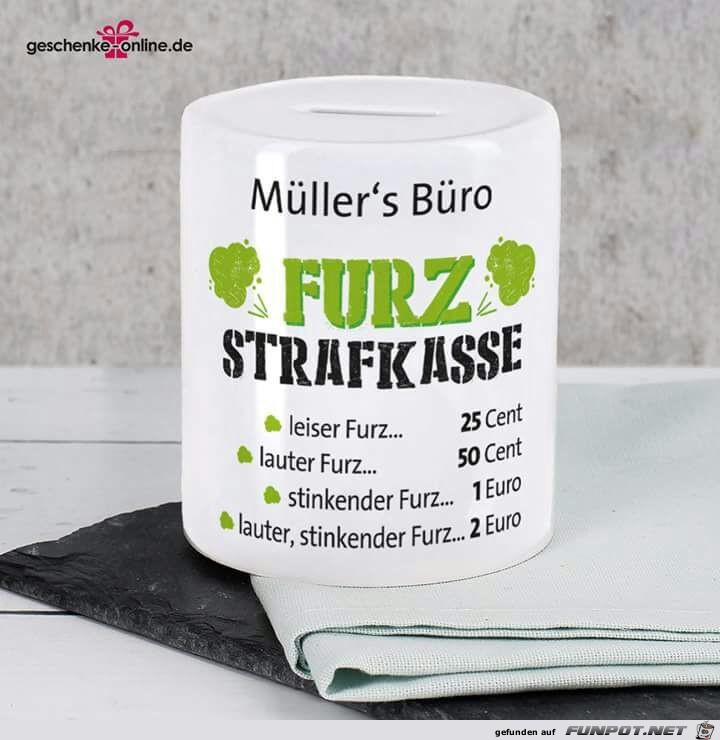 Furz Strafkasse Furz Strafkasse