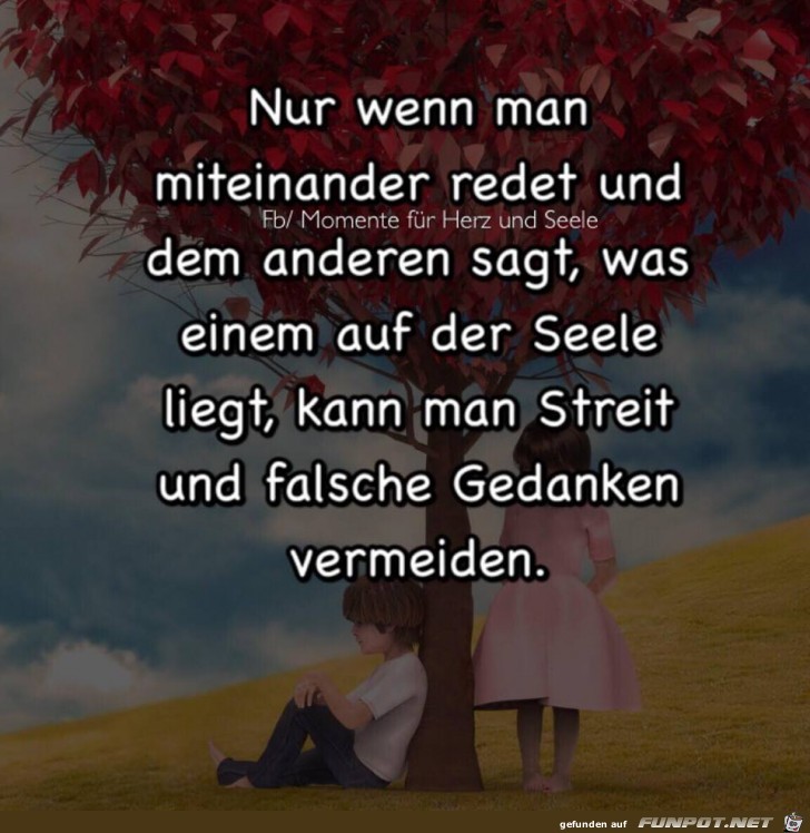 Nur wenn man miteinander redet Nur wenn man miteinander redet