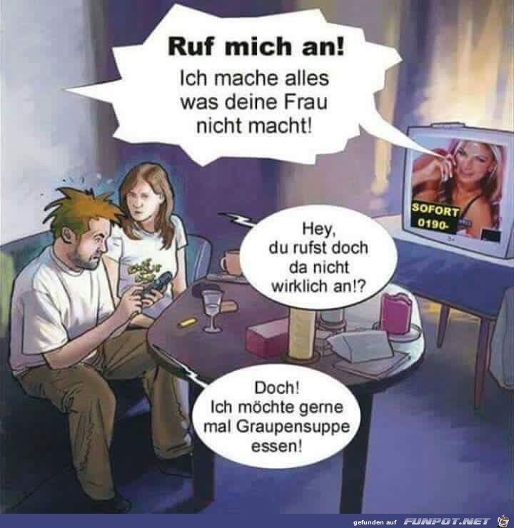 Ich mache all das was deine Frau nicht macht Ich mache all das was deine Frau nicht macht