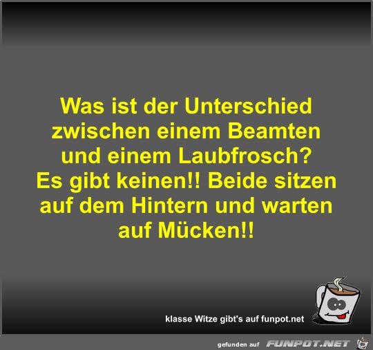 Was ist der Unterschied zwischen einem Beamten und einem... Was ist der Unterschied zwischen einem Beamten und einem...
