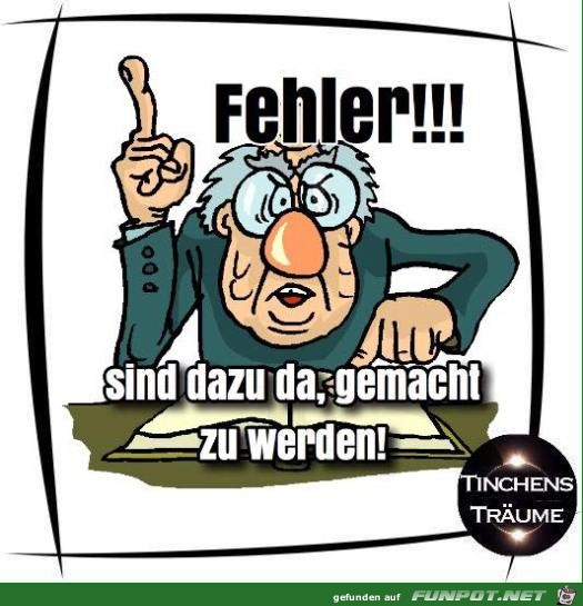 fehler fehler