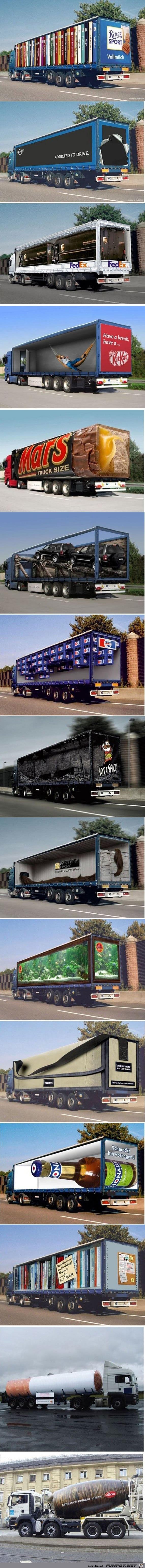 Peppige LKW-Aufdrucke Peppige LKW-Aufdrucke