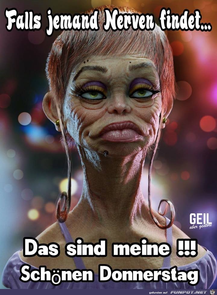 Falls jemand Nerven findet Falls jemand Nerven findet