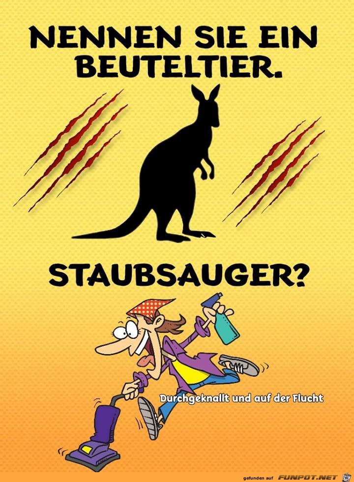 Nennen sie ein Beuteltier