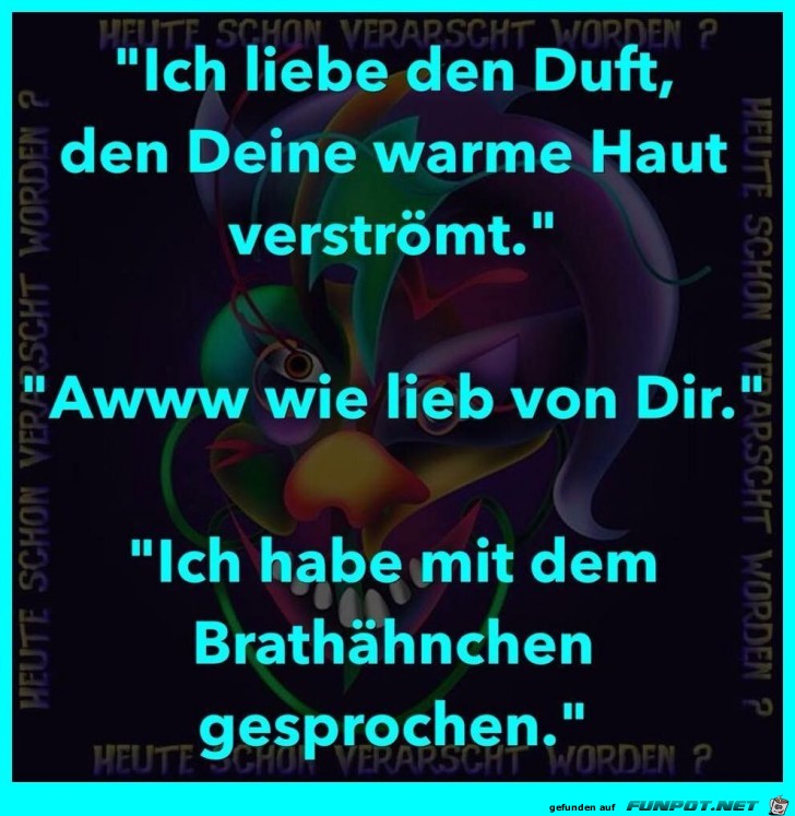 Ich liebe den Duft